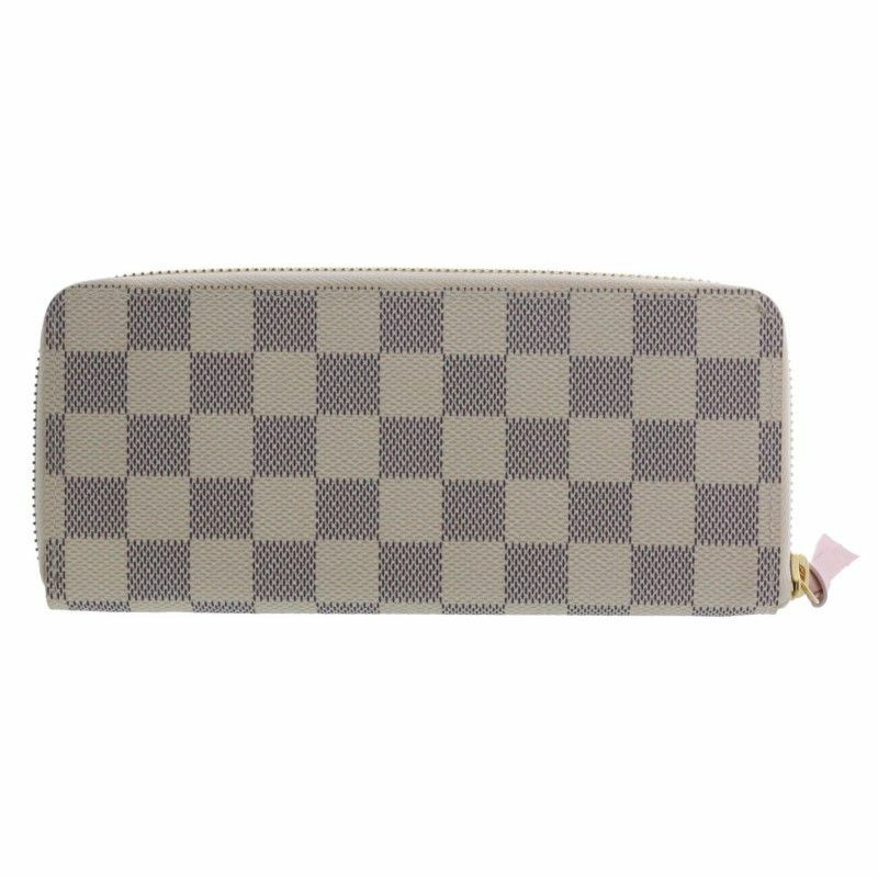 LOUIS VUITTON 長財布 ポルトフォイユ クレマンス ダミエ 美品（【楽天  