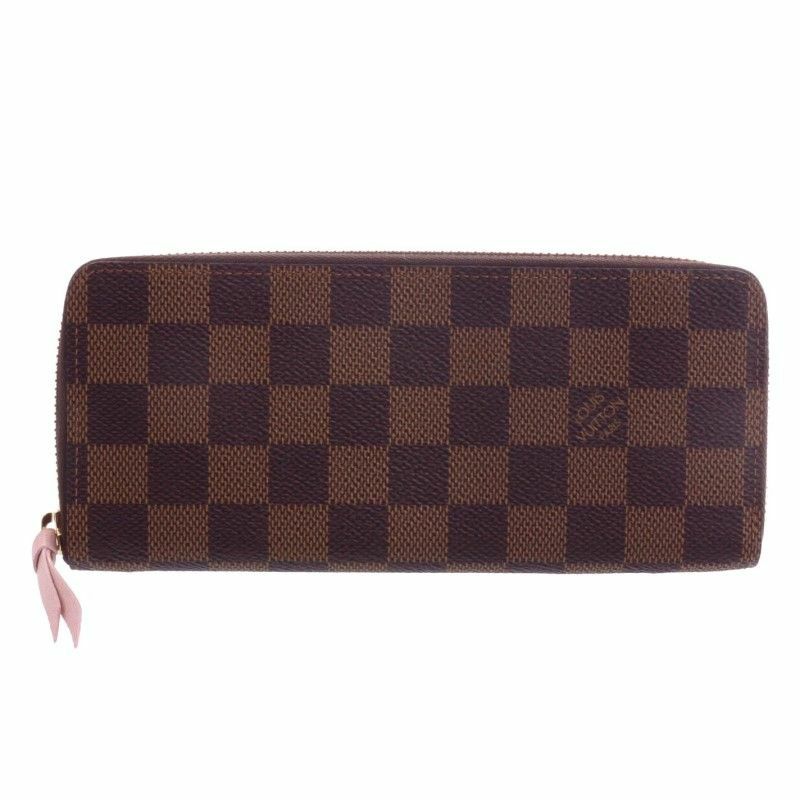 ルイヴィトン LOUIS VUITTON 長財布 ダミエ ポルトフォイユ・クレマンス ローズ・バレリーヌ N41626 | GINZA  LoveLove（ラブラブ）