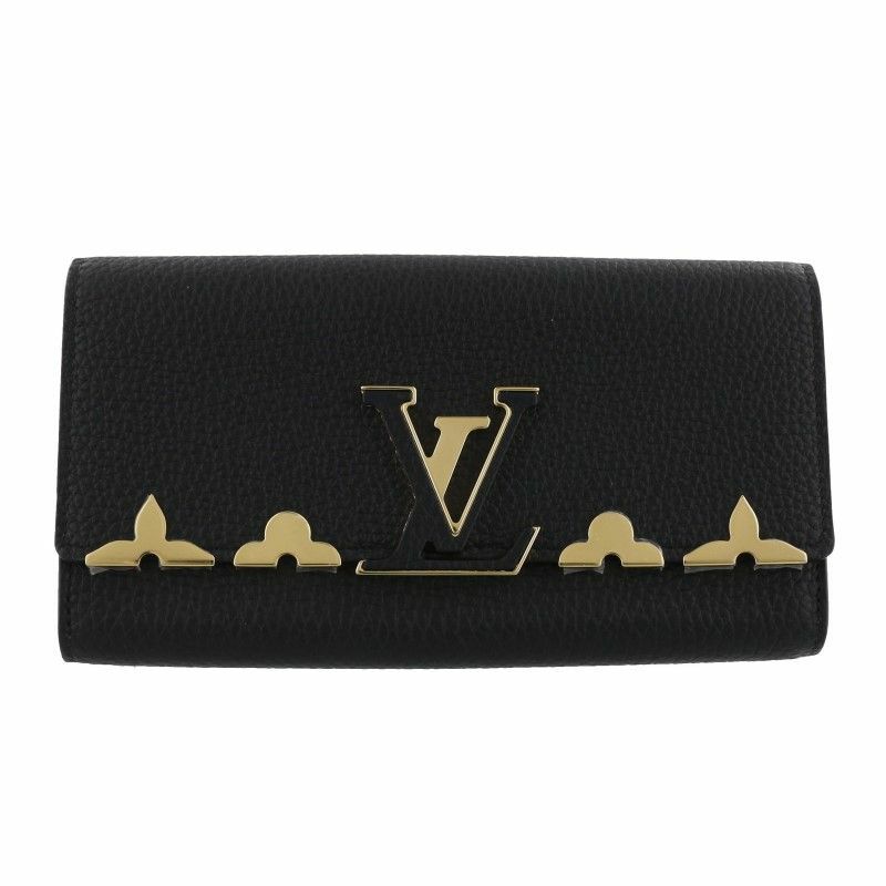 ルイヴィトン LOUIS VUITTON 長財布 ポルトフォイユ・カプシーヌ ノワール M64551