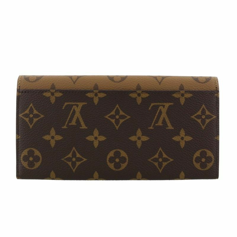 ルイヴィトン LOUIS VUITTON 長財布 モノグラム ポルトフォイユ・エミリー ブラウン M82157