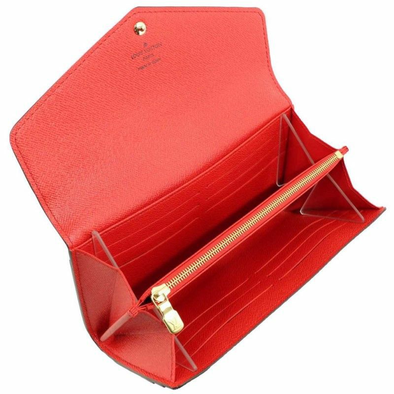 ルイヴィトン LOUIS VUITTON 長財布 モノグラム ポルトフォイユ・サラ コクリコ M62236