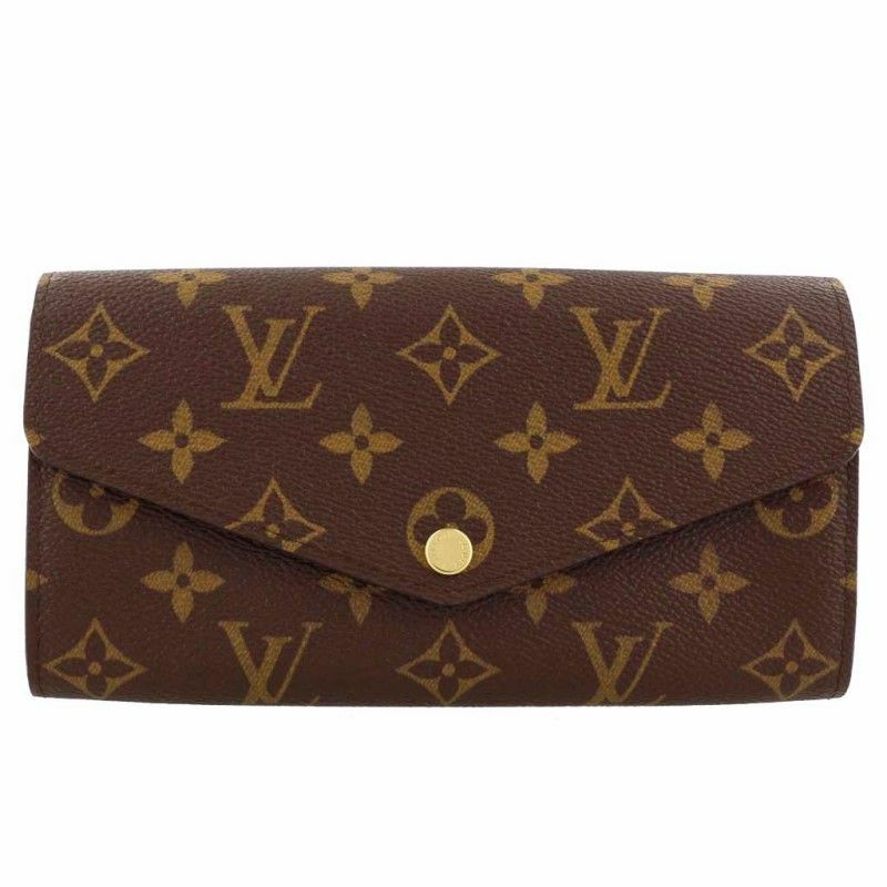 ルイヴィトン LOUIS VUITTON 長財布 モノグラム ポルトフォイユ・サラ ローズ・バレリーヌ M62235