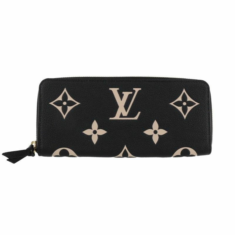 ルイヴィトン LOUIS VUITTON 長財布 モノグラム・アンプラント ポルトフォイユ・クレマンス M82338