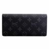 ルイヴィトン LOUIS VUITTON 長財布 モノグラム・エクリプス ポルトフォイユ・ブラザ M61697