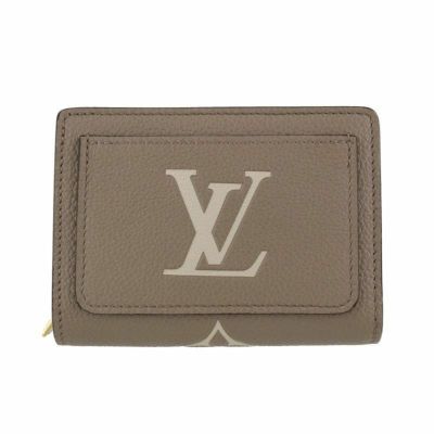 【新型/IC】ヴィトン Vuitton アンプラント 折り財布 ブラック MB2エピ