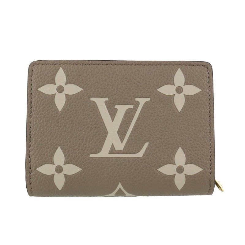 LOUIS VUITTON ルイヴィトン 二つ折り財布 モノグラム アンプラント 