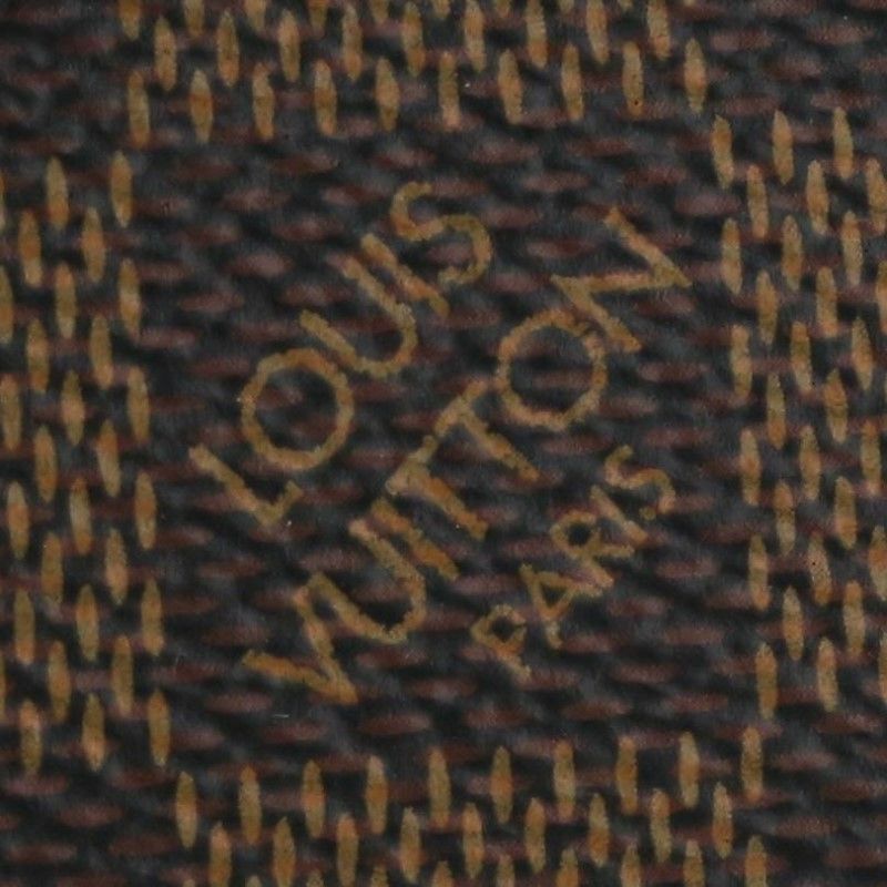 ルイヴィトン LOUIS VUITTON 三つ折り財布 ダミエ・エベヌ