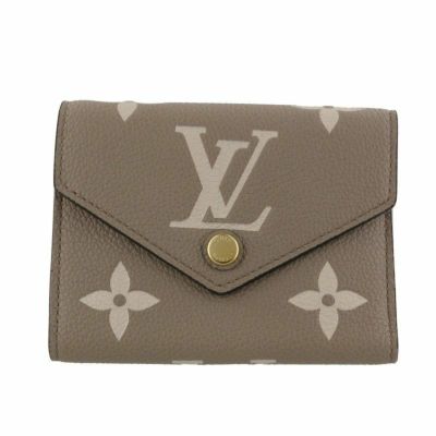 ルイヴィトン LOUIS VUITTON 三つ折り財布 アンプラント