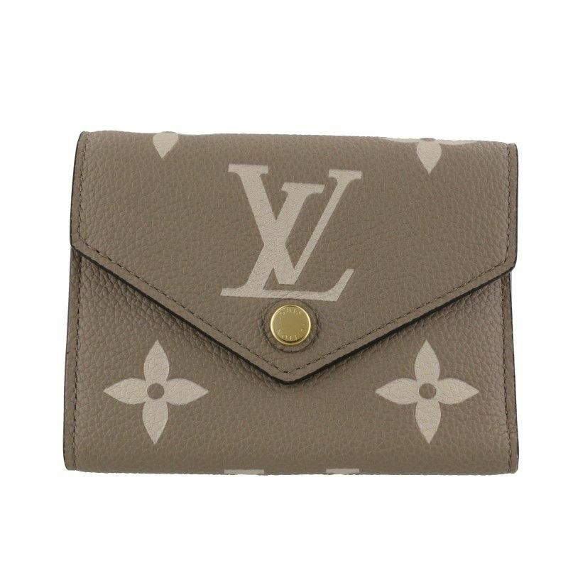 ルイヴィトン 三つ折り財布 ポルトフォイユ・ロックミニ ピンク LOUIS 