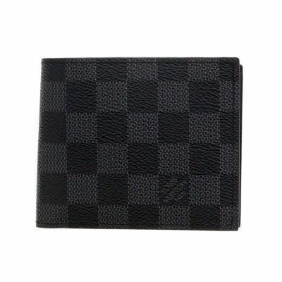 ルイヴィトン LOUIS VUITTON 二つ折り財布 ダミエ・グラフィット ...