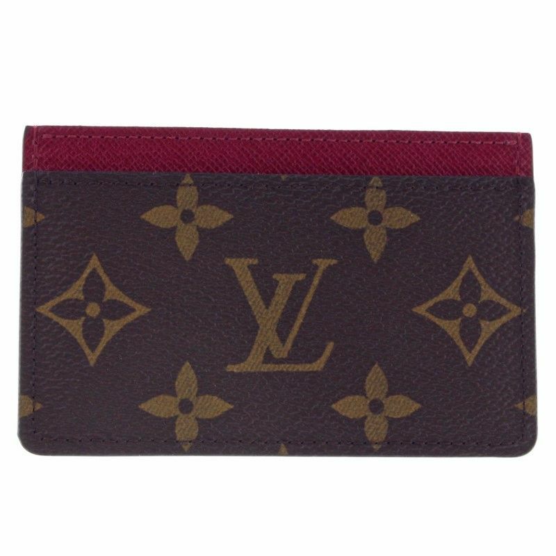 ルイヴィトン LOUIS VUITTON カードケース モノグラム ポルト カルト