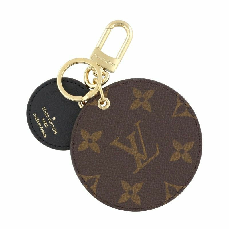 Louis Vuitton Monogram reverse key holder and bag charm (M69317)