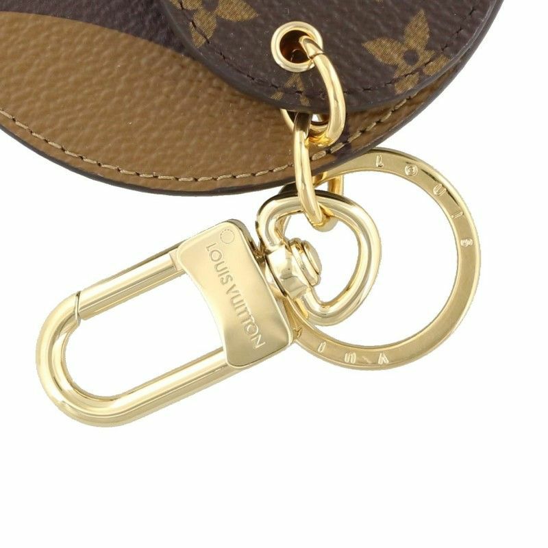 Louis Vuitton Monogram reverse key holder and bag charm (M69317)