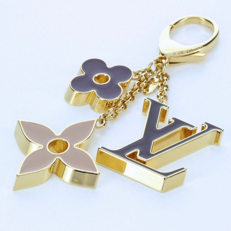 ルイヴィトン LOUIS VUITTON キーホルダー バッグ チャーム・フルール 
