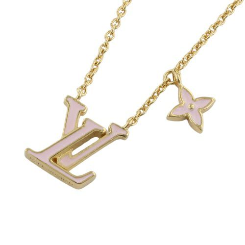 ルイヴィトン LOUIS VUITTON ネックレス・LV アイコニック エナメル 