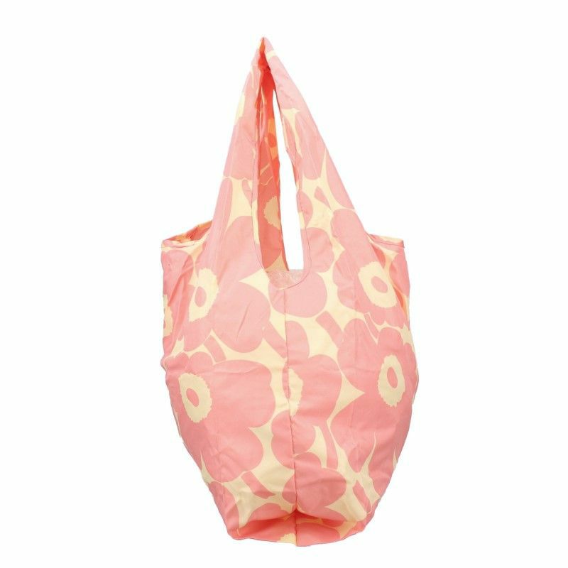 marimekko マリメッコ エコバッグ レディース ピンク 92002 130 OFF WHITE PINK 折りたたみ