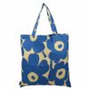 marimekko マリメッコ トートバッグ エコバッグ レディース ブルー 72557 582 BLUE BROWN