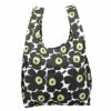マリメッコ marimekko エコバッグ レディース ブラック 48852 030 WH BK OLIVE