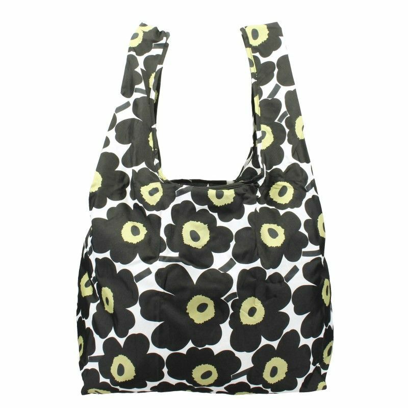 マリメッコ marimekko エコバッグ レディース ブラック 48852 030 WH BK OLIVE
