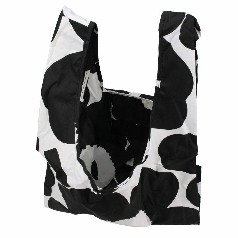 マリメッコ marimekko エコバッグ レディース ブラック 91492