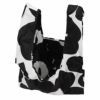 マリメッコ marimekko エコバッグ レディース ブラック 91492 190 WH/BK