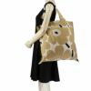 マリメッコ marimekko トートバッグ レディース ウニッコ ベージュ 069915 185 OFF WHITE/BEIGE