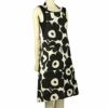 マリメッコ marimekko エプロン Pieni Unikko ブラック 064161 190 BLACK