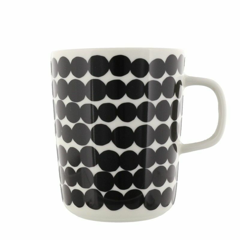 マリメッコ marimekko マグカップ 063296 190 WHITE/BLACK