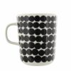 マリメッコ marimekko マグカップ 063296 190 WHITE/BLACK