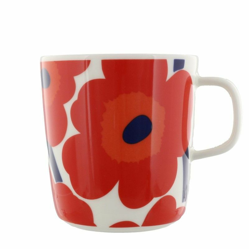 マリメッコ marimekko マグカップ ウニッコ レッド 067719 001 WHITE/RED