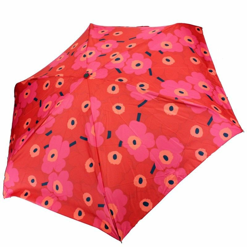 marimekko ウニッコ　折りたたみ傘 赤 マリメッコ marimekko 折りたたみ傘 ウニッコ レッド 038653 301
