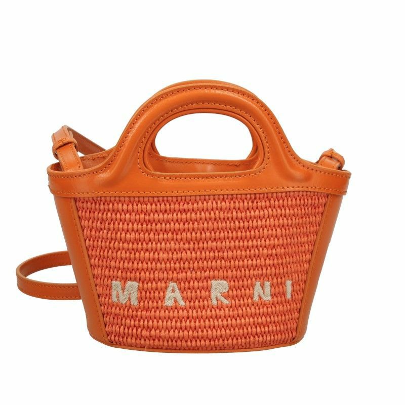 マルニ MARNI かごバッグ ハンドバッグ レディース オレンジ BMMP0067Q0 P3860 00R17 CARROT