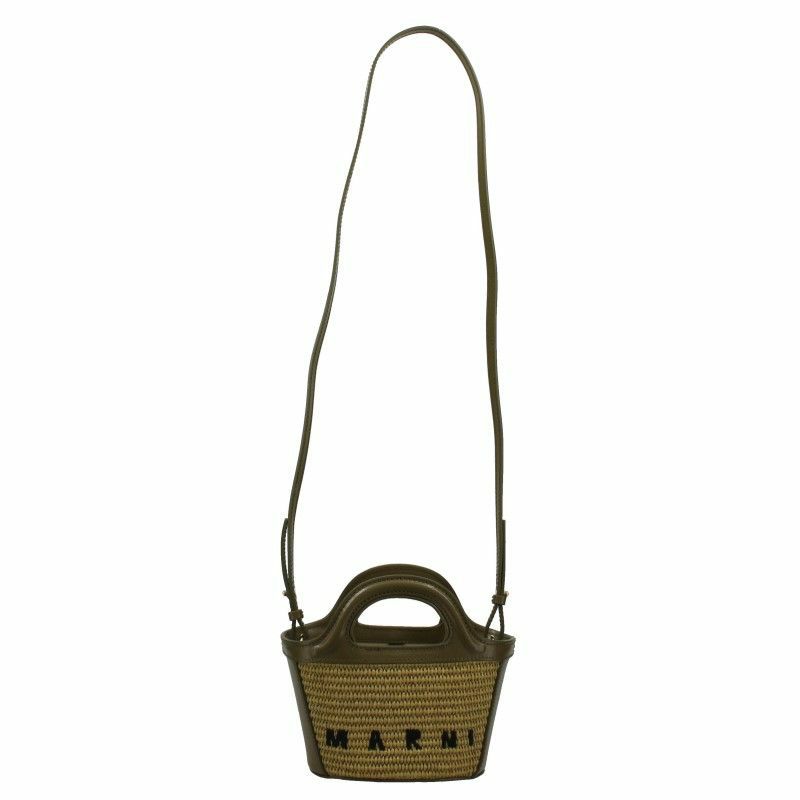 マルニ MARNI かごバッグ ハンドバッグ レディース グリーン BMMP0067Q0 P3860 00V25 OLIVE
