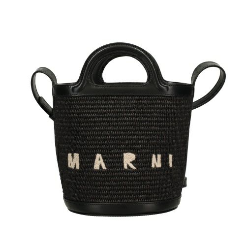 マルニ MARNI かごバッグ ハンドバッグ レディース ブラック