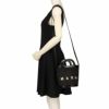 マルニ MARNI かごバッグ ハンドバッグ レディース ブラック SCMP0056Q1 P3860 00N99 BLACK