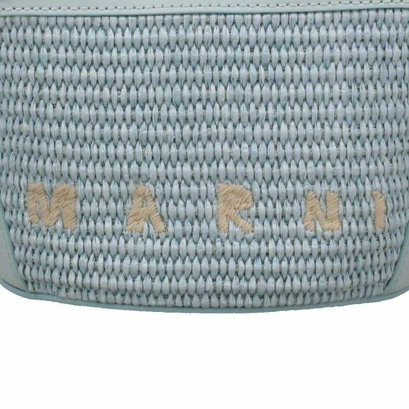 マルニ MARNI かごバッグ レディース ブルー BMMP0067Q0 P3860 00B21 LIGHTBLUE