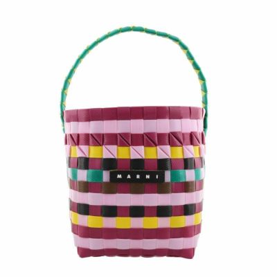 マルニ MARNI キッズ かごバッグ ハンドバッグ レディース M00332M00IW 400 CHINA RED