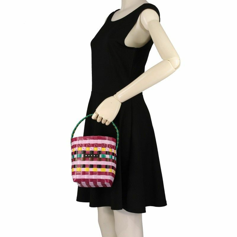 マルニ MARNI キッズ かごバッグ ハンドバッグ レディース M00332M00IW 400 CHINA RED