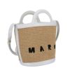 マルニ MARNI ハンドバッグ レディース SCMP0056Q1 P3860 Z0T01 SAND STORM/LILY WHITE