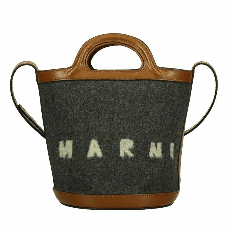 マルニ MARNI ハンドバッグ レディース グレー SCMP0056Q4 P4915 ZO253 DARK GREY MOCA