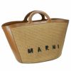 マルニ MARNI ハンドバッグ レディース ブラウン BMMP0069Q0 P3860 00M50 RAW SIENNA