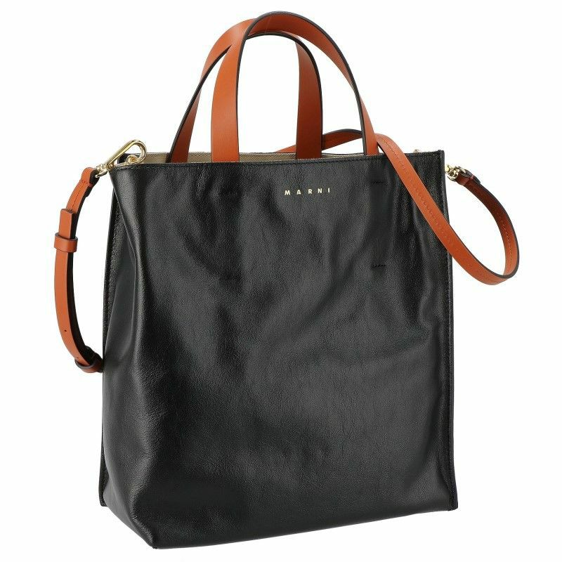 マルニ MARNI トートバッグ ブラック SHMP0018U1 P2644 Z2P16 BLACK MOSSTONE TILE