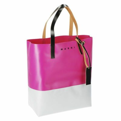マルニ MARNI トートバッグ レディース トライベカ ピンク SHMQ0037A0 P5769 ZO589