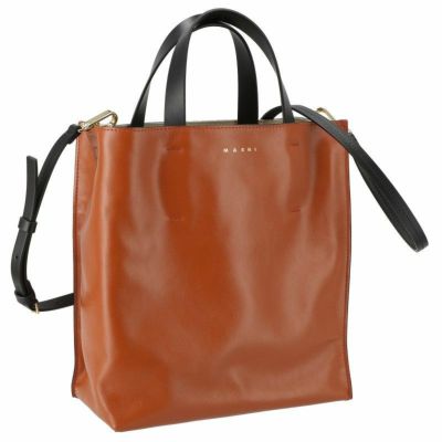 マルニ MARNI トートバッグ レディース ブラウン SHMP0018U1 P2644