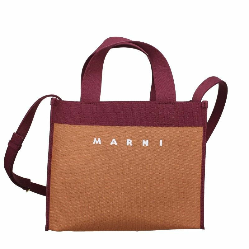 マルニ MARNI トートバッグ レディース ブラウン SHMP0083A0 P4602 ZO196