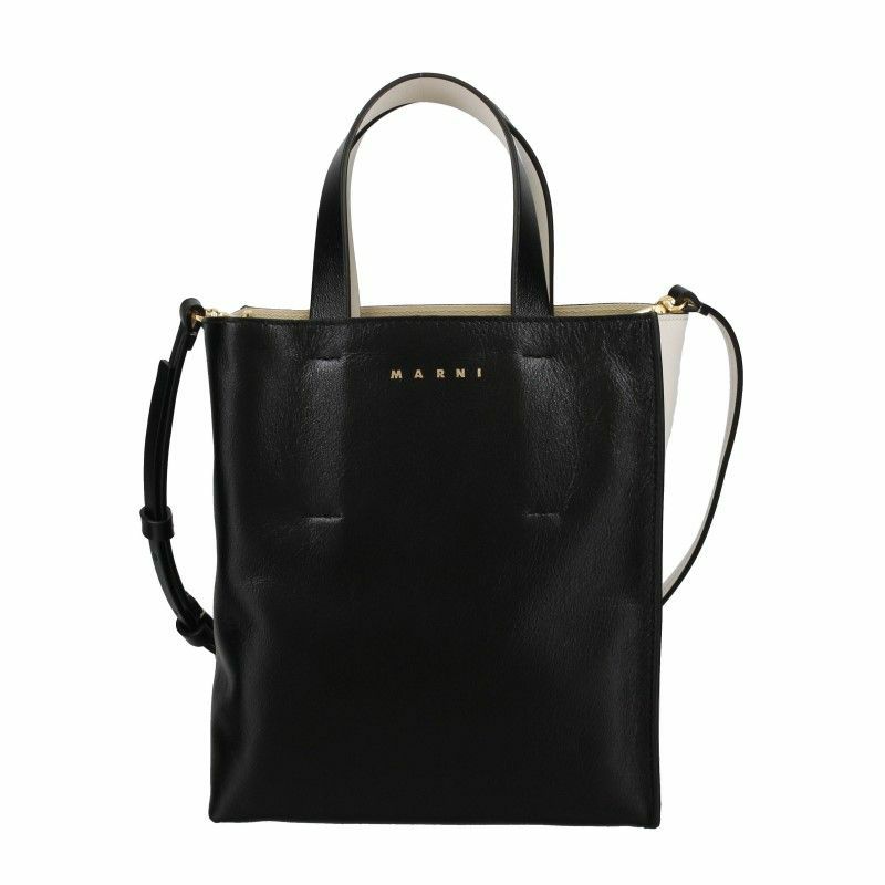 マルニ MARNI トートバッグ レディース ミュゼオ ソフト ブラック SHMP0040U5 P2644 Z582N