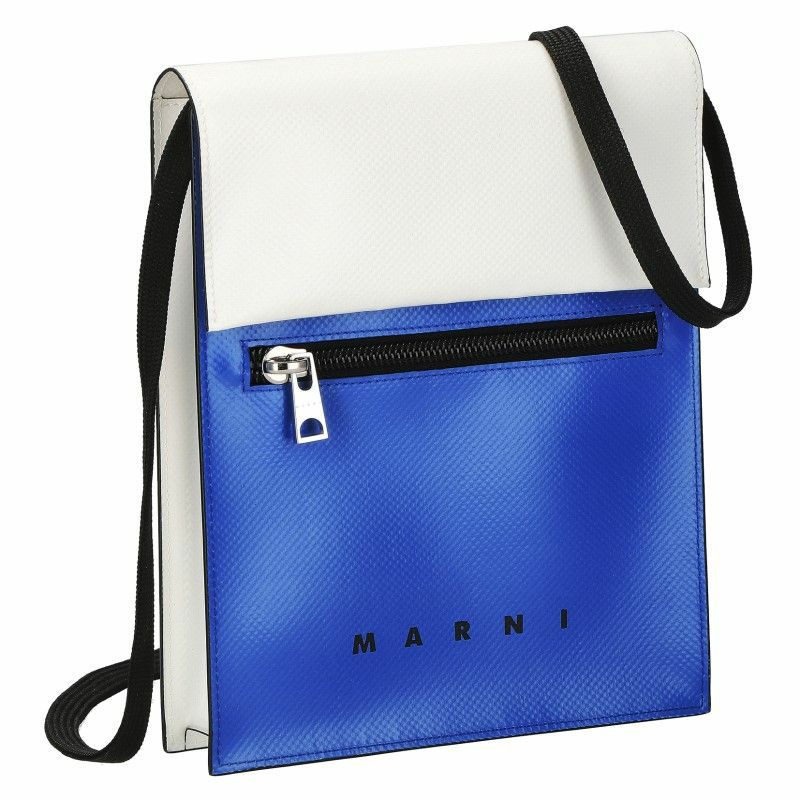 マルニ MARNI ショルダーバッグ レディース トライベカ ブルー