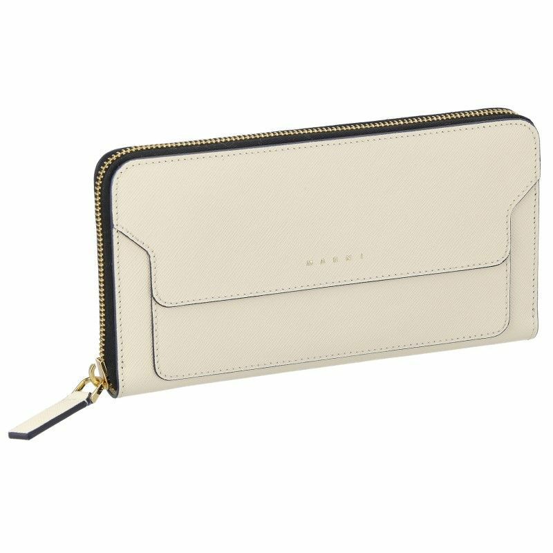マルニ MARNI 長財布 レディース ホワイト PFMOE11U07 LV520 Z572B 