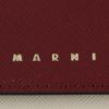 マルニ MARNI 三つ折り財布 レディース PFMOW02U23 LV520 Z541N CHINA RED SHELL