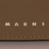 マルニ MARNI 三つ折り財布 レディース PFMOW02U23 LV589 Z474N GOLD BROWN/QUARTZ/BURGUNDY